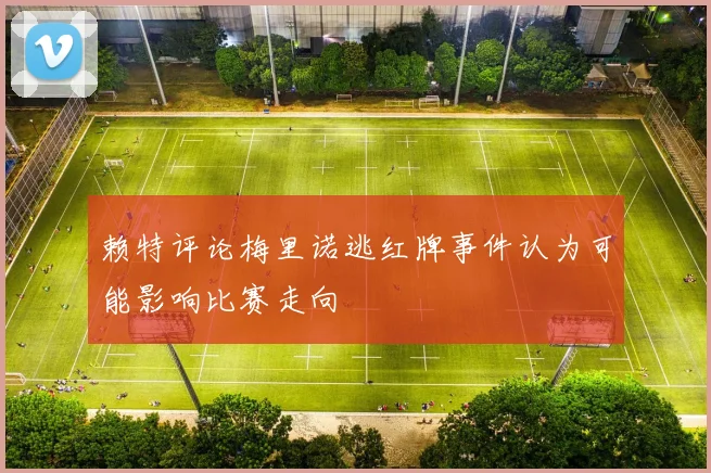 赖特评论梅里诺逃红牌事件认为可能影响比赛走向