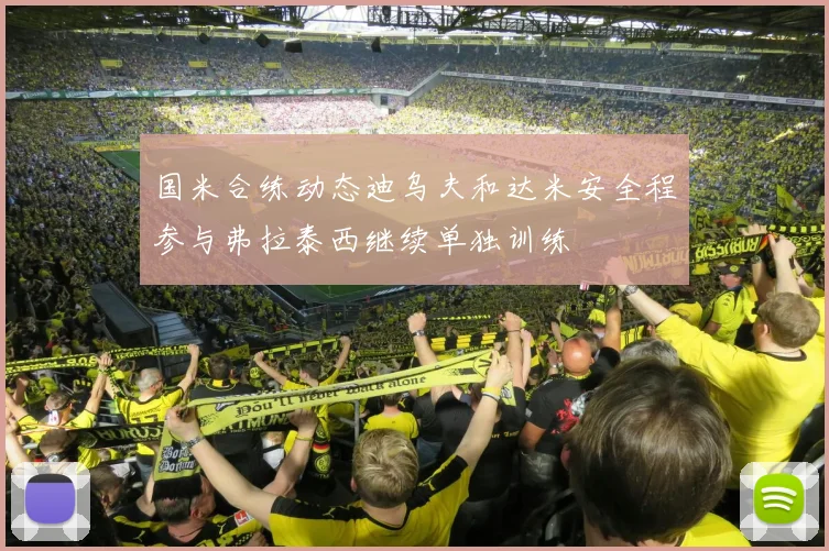 国米合练动态迪乌夫和达米安全程参与弗拉泰西继续单独训练